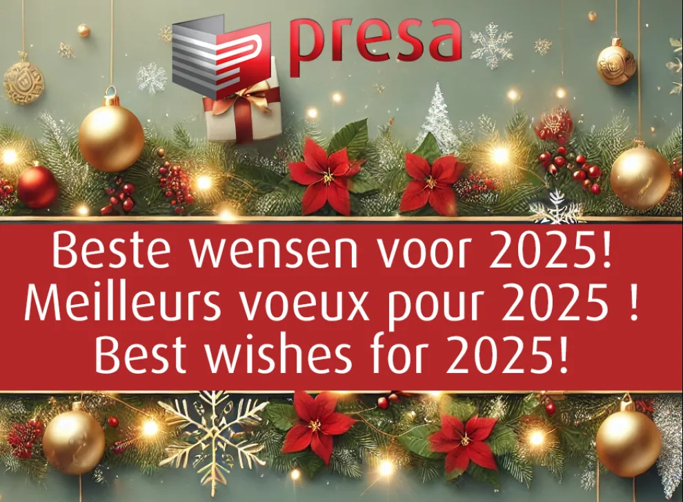 Beste wensen voor 2025!